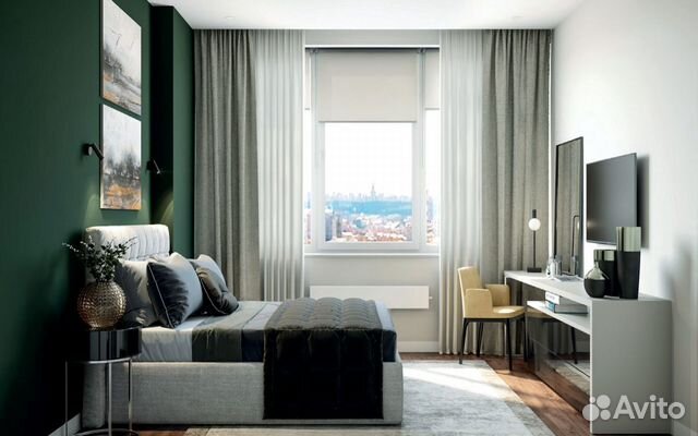 2-к квартира, 53.8 м², 6/24 эт.