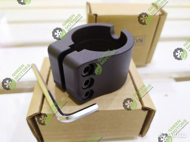 Хомут усиленный для электросамокатов 40мм Dualtron