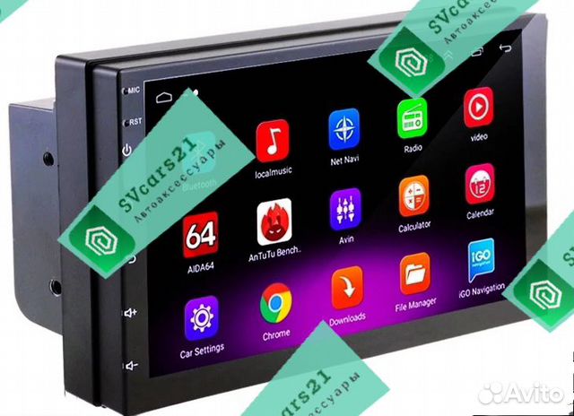 Магнитола память 2 Гб Андроид Android