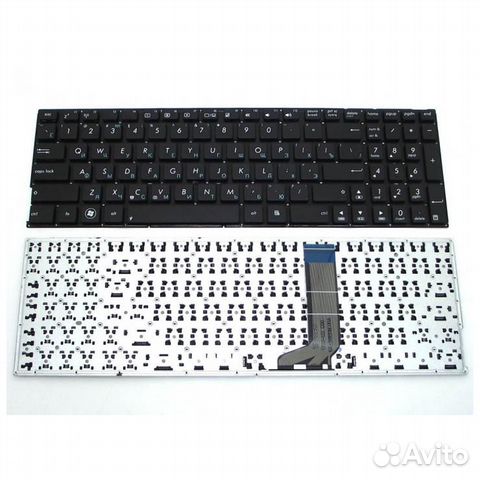 Клавиатура для ноутбука Asus X556, F556 черная