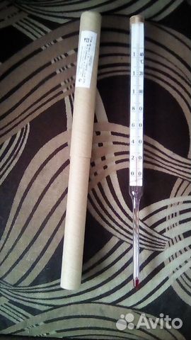 Термометр технический, керосиновый