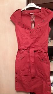 Красное платье на лето Pelican