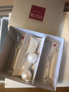 Подсвечники - фужеры 2 шт. Rona