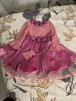 Новое нарядное платье разм. 98