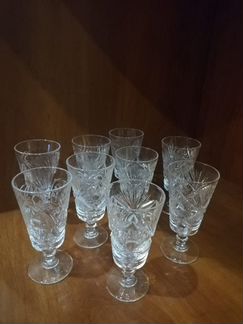 Хрусталь рюмки СССР