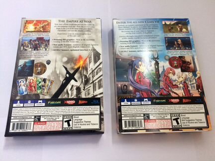 Trails of Cold Steel I - II стилбук новый