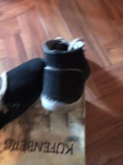 Полуботинки весна-осень, чёрные,размер 44,б/у в ид