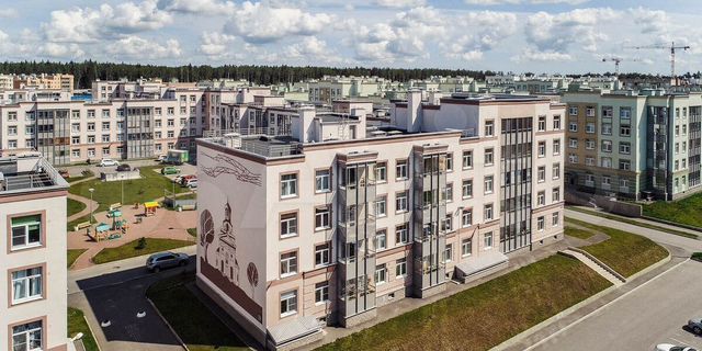 2-к. квартира, 53,6 м², 2/4 эт.