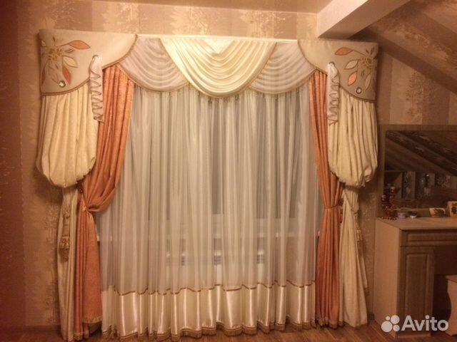 Пошив штор, занавесок, ламбрекенов