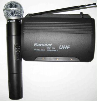 Микрофон Вокальный Радио Karsect KRU200 Kst3U Кейс