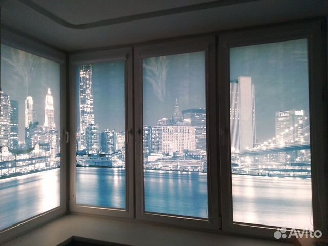 Рулонные шторы с фотопечатью