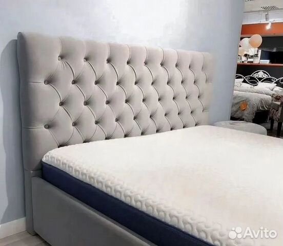 Кровать с царгами в стяжке