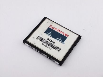 Карта памяти Compact Flash Cisco 64 MB MEM-CF-64MB