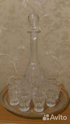 Графин с рюмками СССР