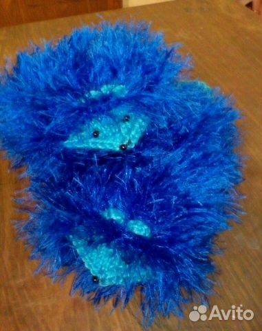 Варежки ручной работы