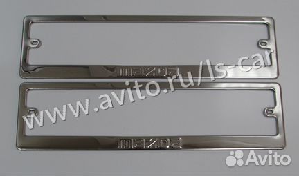 Рамки для номера с надписью Mazda Мазда