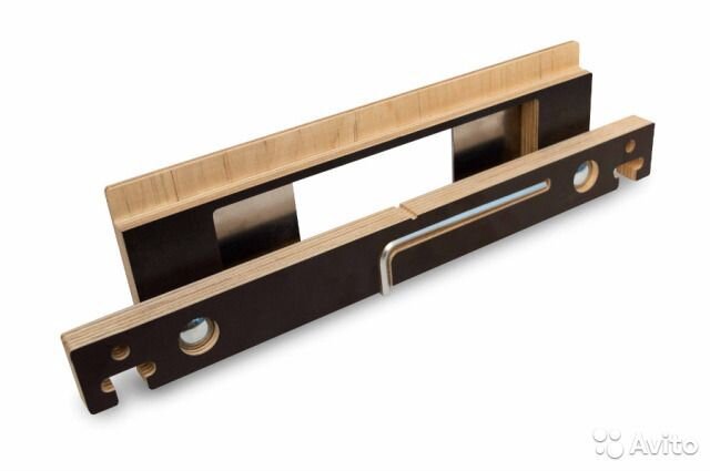 Врезка петель в межкомнатные двери по шаблону фарида