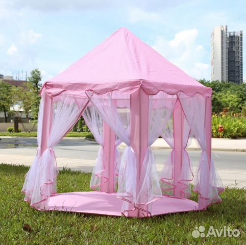 Игровой шатер, цв. розовый