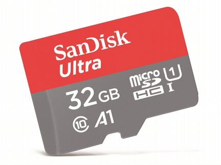 Карта памяти sandisk ultra 32 гб sdsqunr 032g gn3mn