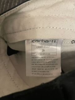 Штаны carhartt 29