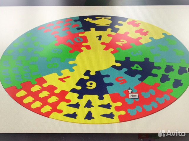 Коврик пазл «мягкий пол»