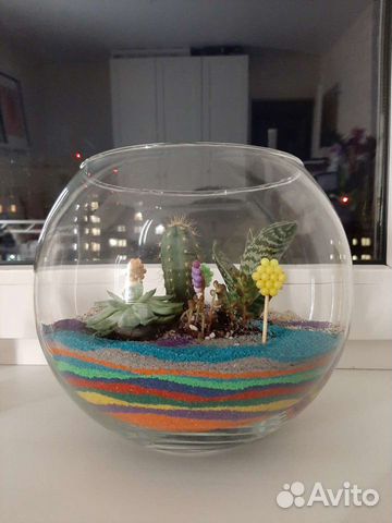 Ваза, аквариум, флорариум