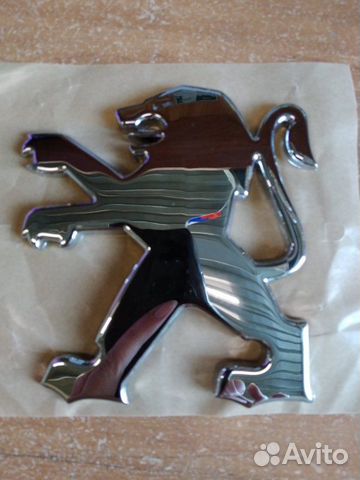 Эмблема задняя Peugeot 607 1999 - 2010