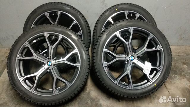 Новые шипованные колёса R21 BMW 741m стиль X5 X6