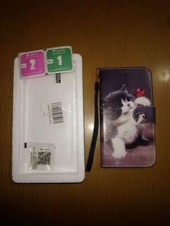 Чехол и защитное стекло на Meizu M5S