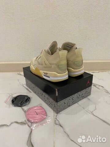 Off-White x Air Jordan 4 Sail