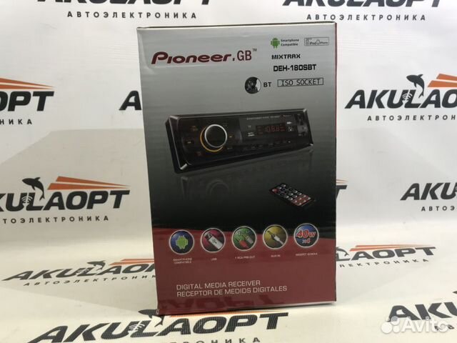 Магнитола 1din Pioneer180