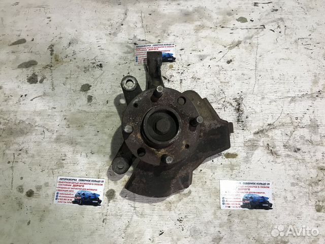 Кулак поворотный передний левый Хендай Акцент