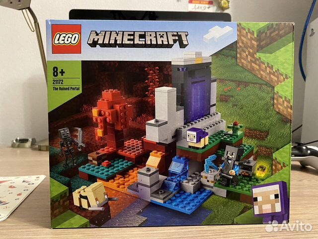 Lego minecraft 21172, лего майнкрафт портал в ад купить в Москве ...