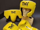 Боксёрские перчатки шлем TMT