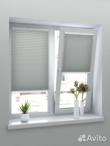 Шторы плиссе Мираж бежевый