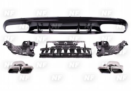 Диффузор насадки 63 AMG Mercedes W205