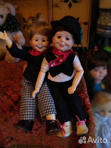 Винтажные реплики антикварных кукол