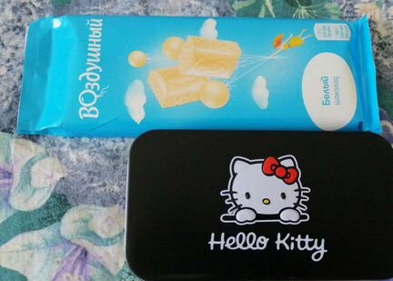 Подарок Hello kitty набор кисточек для макияжа