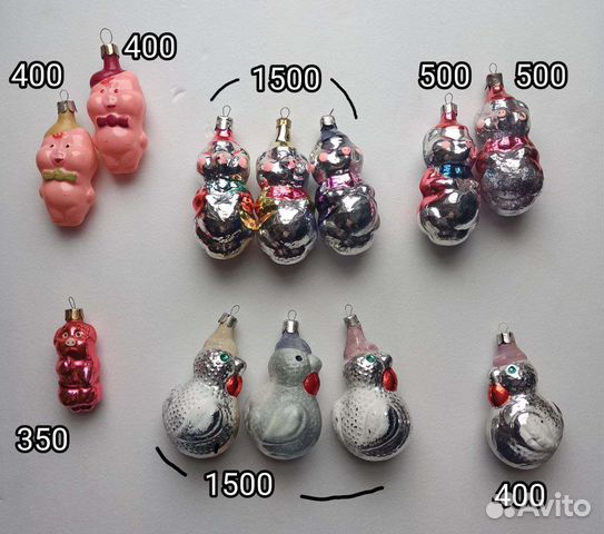 Советские Новогодние игрушки