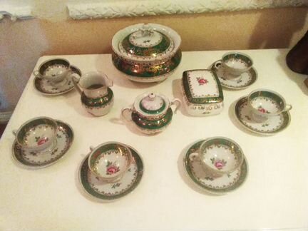 Сервис кофейный. Германия. Оscar Schlegelmilch