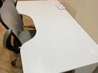 Компьютерный стол белый объявление продам