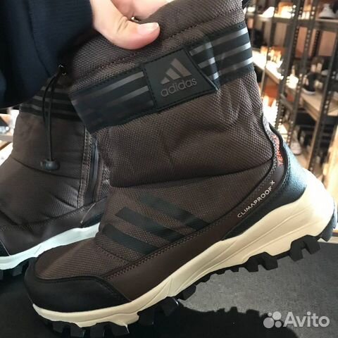 Зимние сапоги дутики Adidas (36-46 RU)