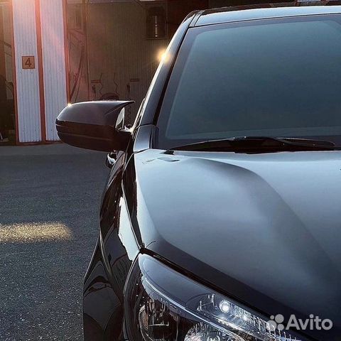 Накладки зеркал в стиле бмв м на веста и гранта