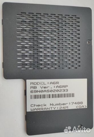 Крышка отсека памяти ноутбука asus A6RP