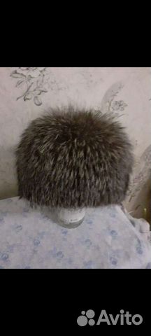 Шапка женская из песца