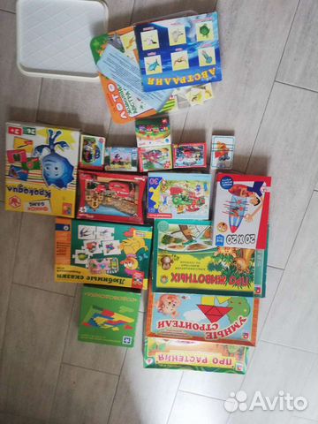 Игры детские с 3 х до 6 пакетом