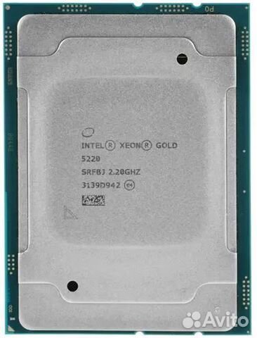Процессор Intel Xeon Gold 5220 2.20GHz, 18 core