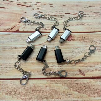 Переходник OTG micro - Type-C (в ассортименте)