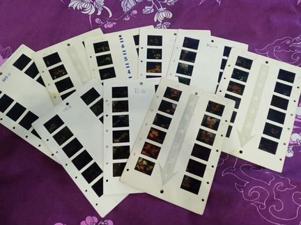 Слайды для стереомата СССР более 50 штук