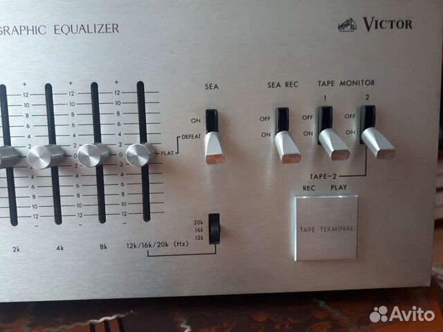 Graphic equalizer. victor S.E.A. 5O